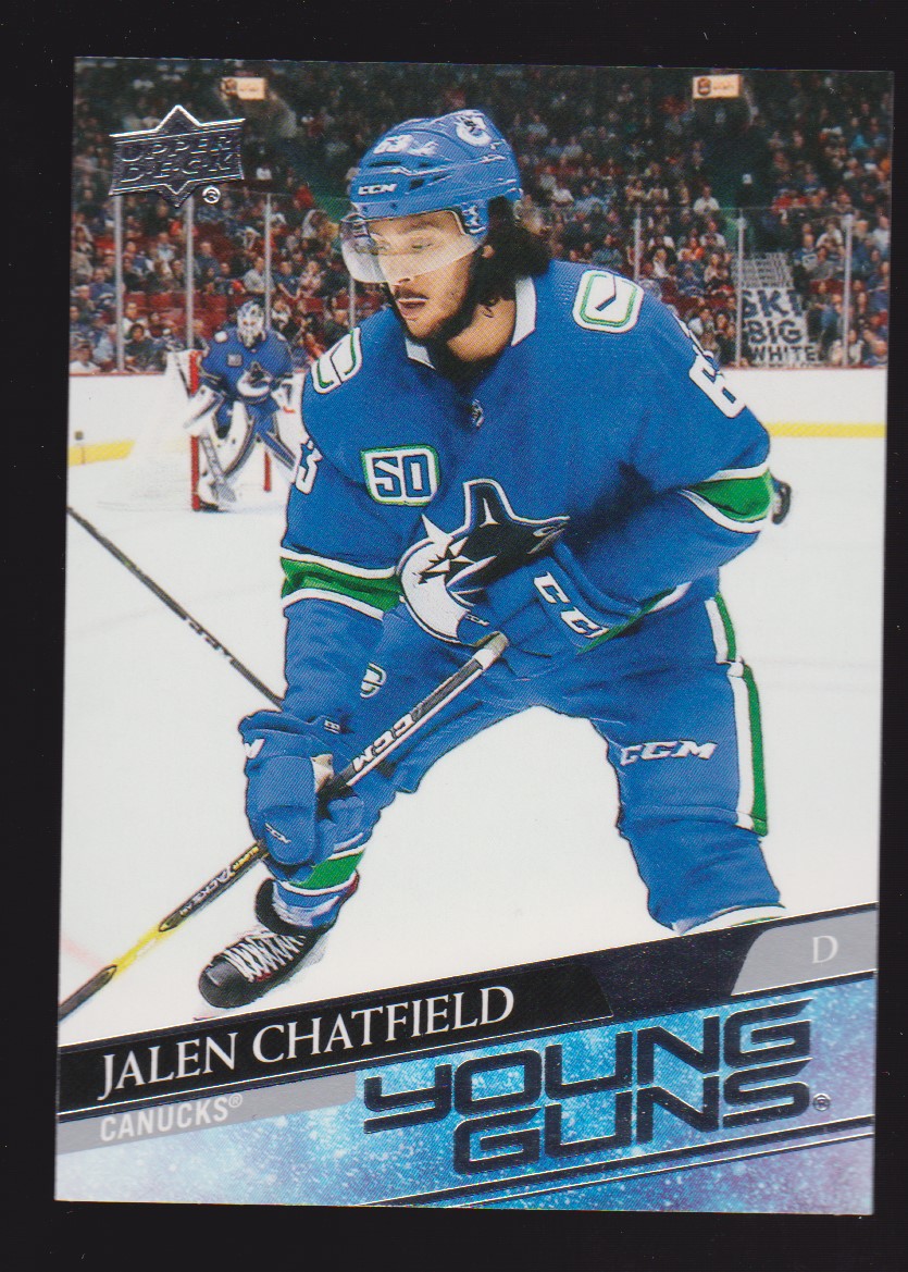 (image for) 2020-21 Upper Deck #452 Jalen Chatfield YG RC